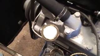 Mise en route moteur Weasel m29