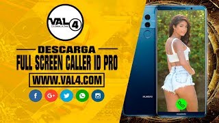 Full screen Caller ID PRO / Poner fotos contactos hd / Version 2018 /VAL4 screenshot 5