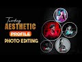Instagram Viral Aesthetic Profile Pictures Editing l New Aesthetic Dp Editing l Ghaus Editz