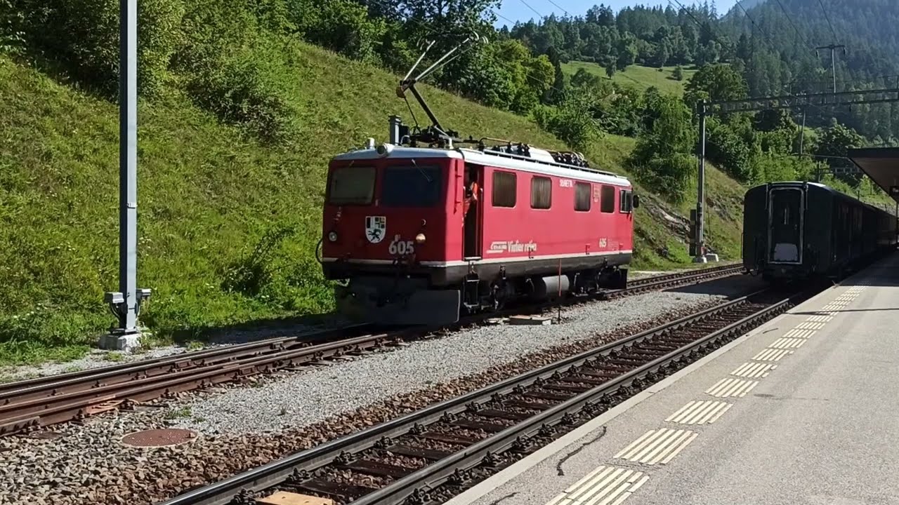Rhätische Bahn - August 2025 Teil 1