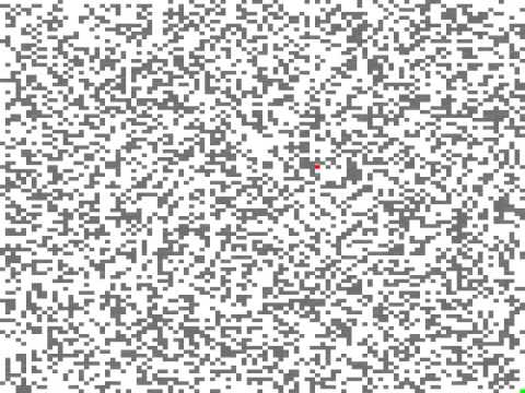 A* solving an instance of the Traffic domain