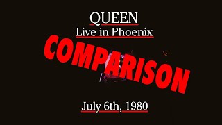 Queen - Phoenix (July 6th, 1980) Remaster COMPARISON
