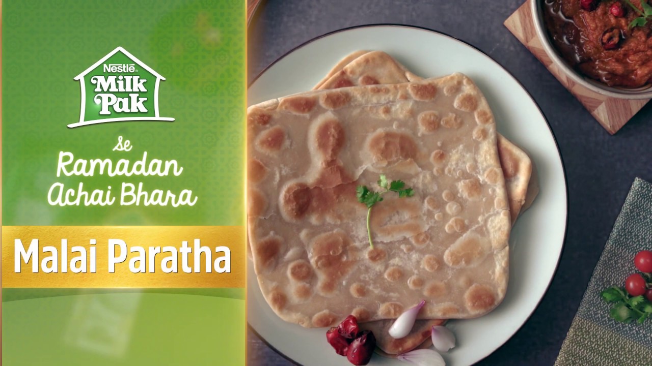 NESTLÉ MILKPAK Ramadan Recipe - Malai Paratha