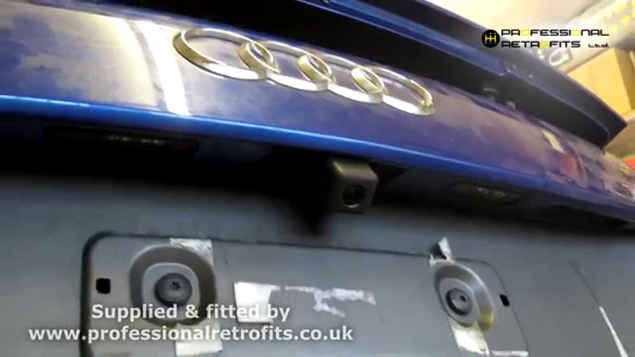 Audi R8 2014 Rear View Highline Camera Retrofit - YouTube