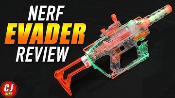 Nerf Modulus Ghost Ops Evader | 2018 Unboxing, Review, & Range Test