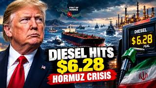 Iran War & Your Gas Bill — Diesel Just Hit $6.28 |  TODAY NEWS  @huganews ​