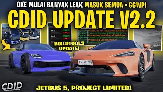 REVIEW MANY NEW LIMITED CARS RELEASE CDID UPDATE V2.2! JETBUS 5, MOBIL PROJECT - CDID V2.2 Roblox