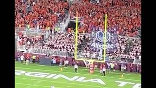 Virginia Tech vs Pitt Panthers missed field goal analyzed