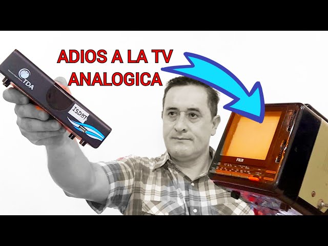 TV DIGITAL tv gratuita, que debo tener para ver en mi viejo TV, apagon  analogico PARTE 1 