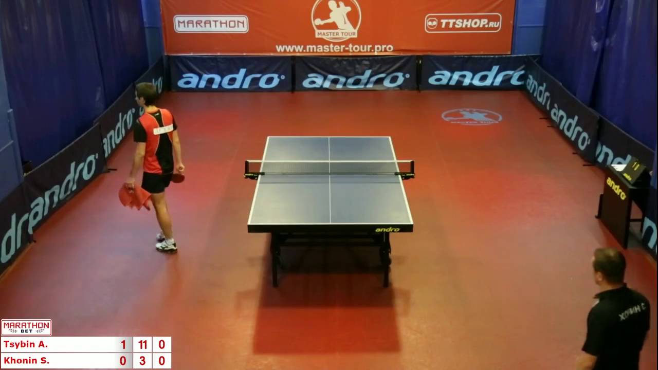 11  Андрей Цыбин  Сергей Хонин  3:0