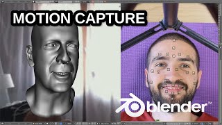 Blender motion capture test (Bruce Willis)