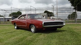 1970 Dodge Charger R/T Hemi 426 4 Speed in Burnt Orange & Start Up My Car Story with Lou Costabile