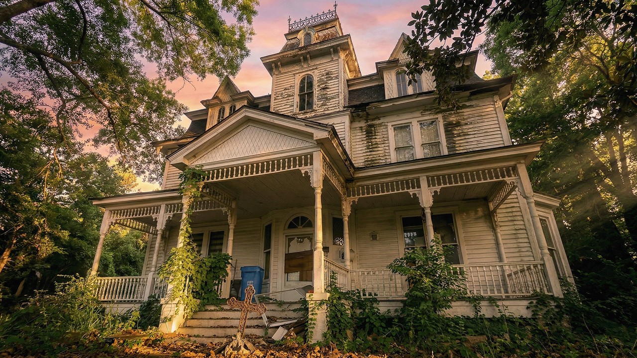 We Found an Abandoned 1800s Victorian Mansion in the American Hood
