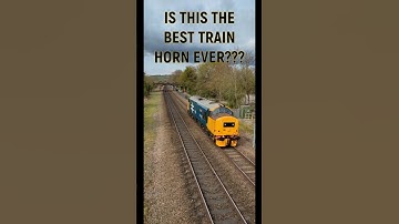 CLASS 37 WITH THE BEST TOOT EVER!   #train  #class37  #37402  #oorwullie