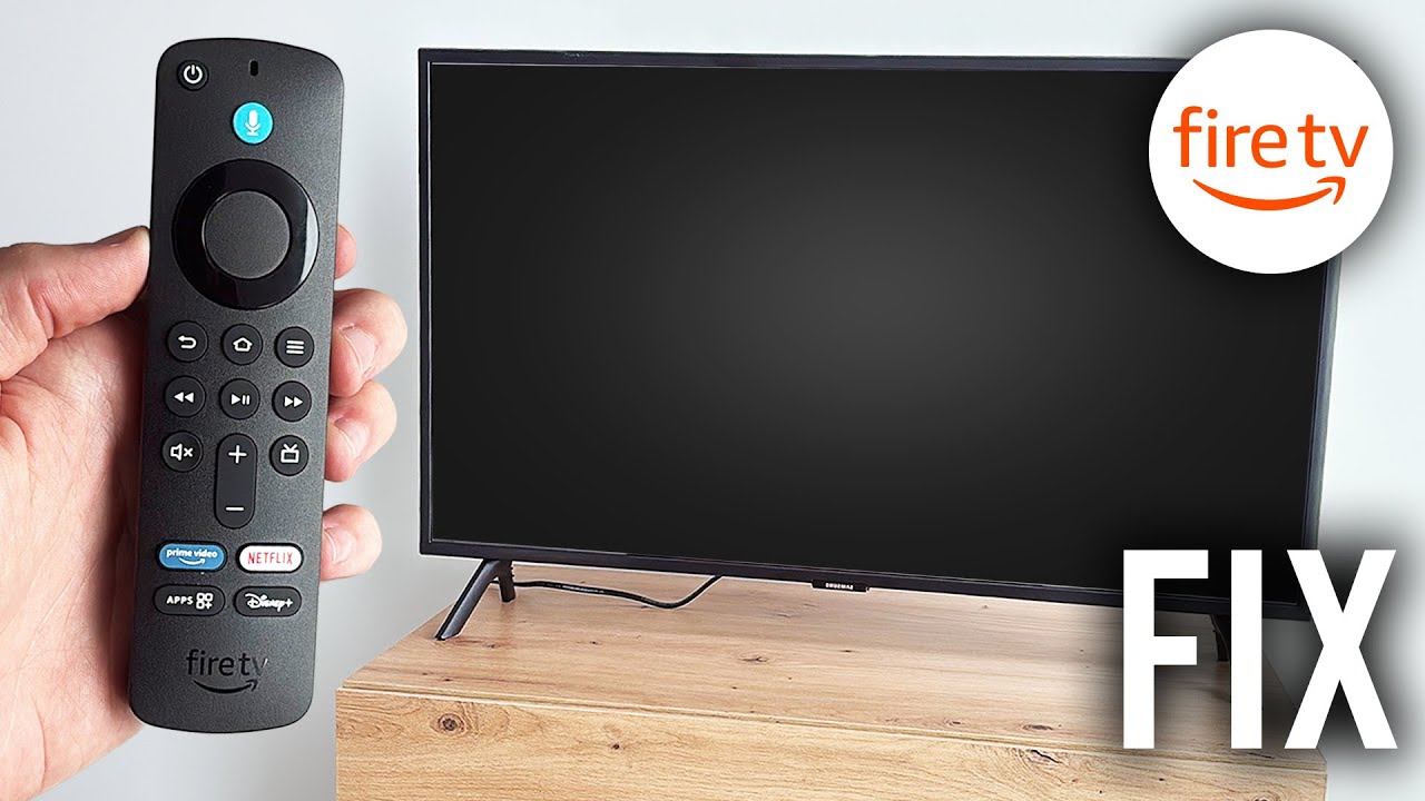 How To Fix Black Screen On Amazon Fire TV Stick - Step By Step
