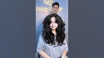 Hướng dẫn lên trục uốn sóng bung #quangsaker #huongdan #haircut #hairstyle