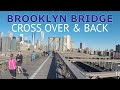 Virtual Run on the Brooklyn Bridge - NYC Treadmill Scenery Crossing the Iconic  Brooklyn Bridge