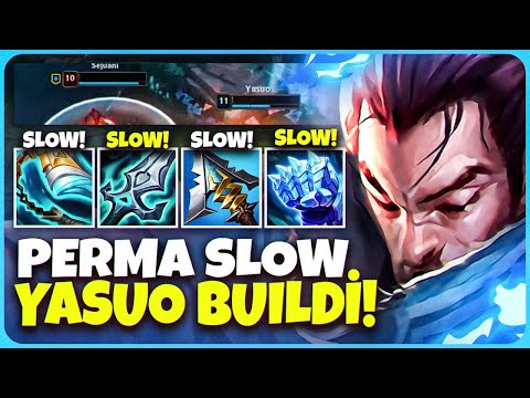 🔥 FULL SLOW YASUO BUİLDİ! | BİR YAVAŞLATMA BİTİYOR DİĞERİ BAŞLIYOR! 🔥 | Pace LoL