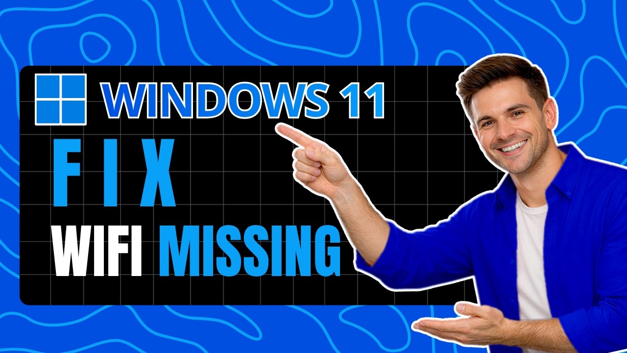 How to Fix WiFi Not Showing in Windows 11 - Easy Network Fix - YouTube