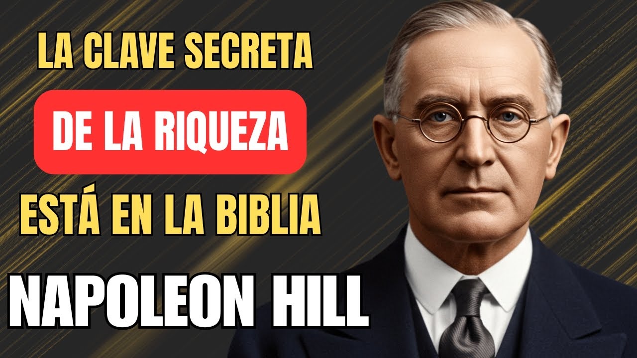 LA CLAVE SECRETA DE LA RIQUEZA ESTÁ EN LA BIBLIA – NAPOLEON HILL - YouTube