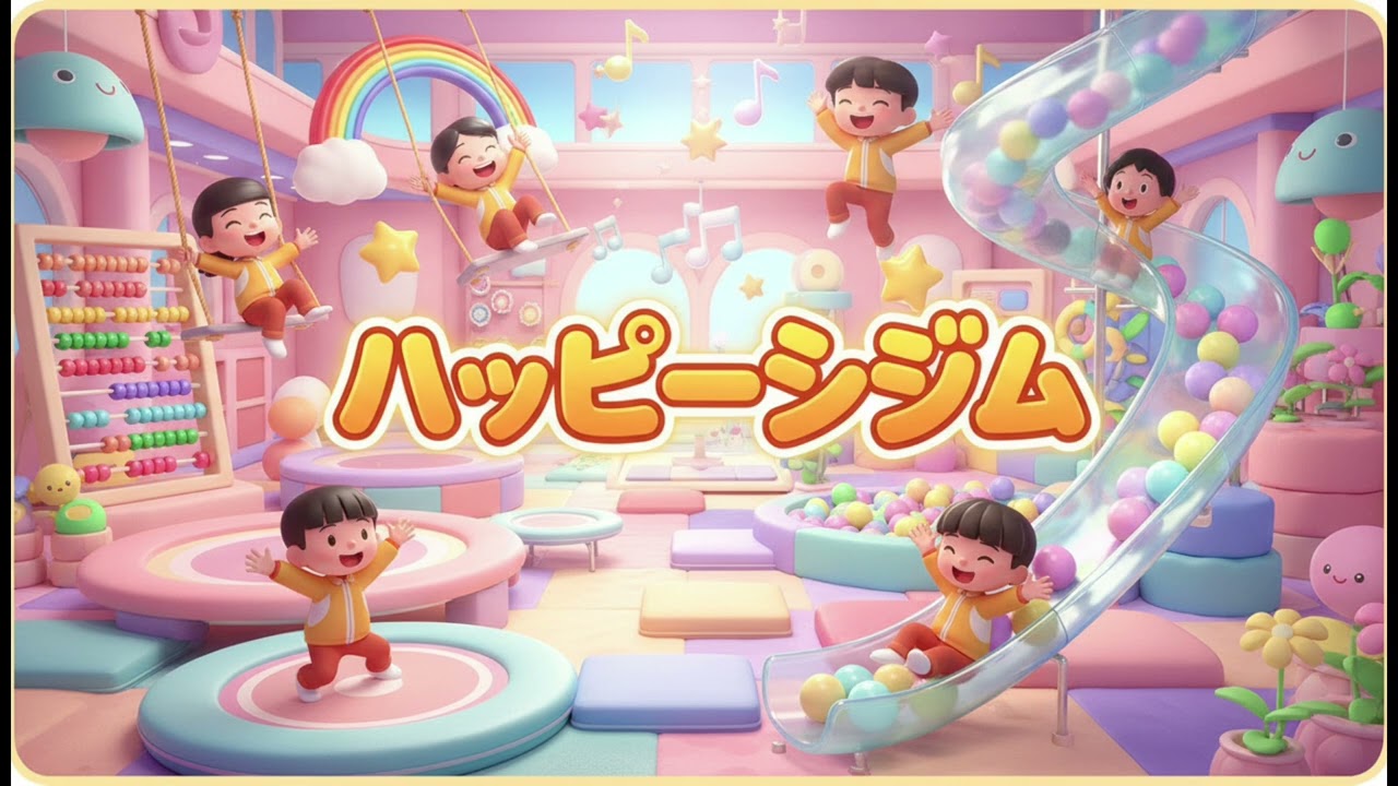 ハッピージム Happy Gym 🤸‍♂️ ⚡️🌈