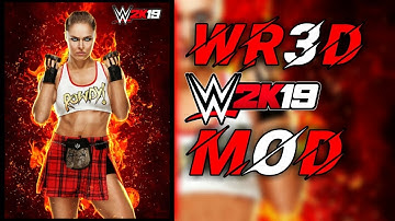 New wr3d 2k19 mod link in description