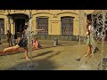 Moscow, Birzhevaya Square.Girls and wet walking-2!/Москва,Биржевая пл.Девушки и мокрые бродилки-2!