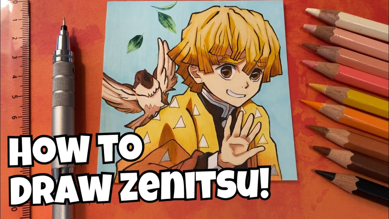 Zenitsu (Fanart) : r/drawing