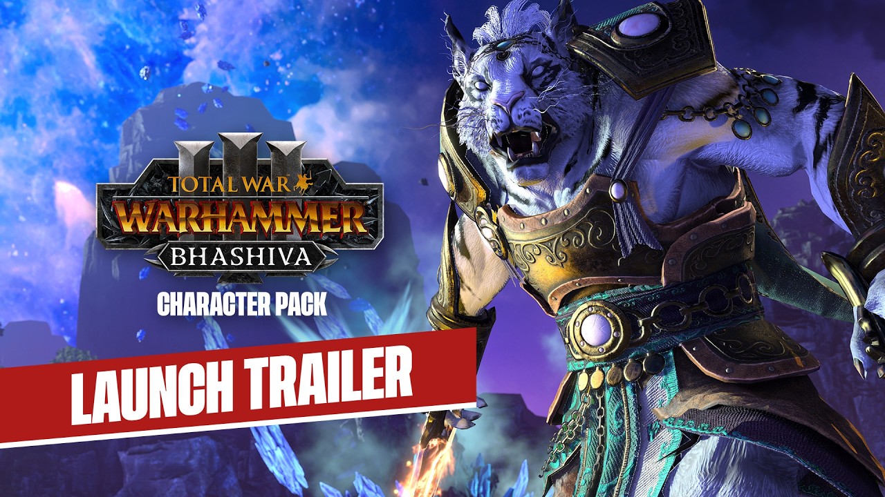 Le pack de personnages Bhashiva et Les Guerriers Tigres est maintenant disponible pour Total War: WARHAMMER III