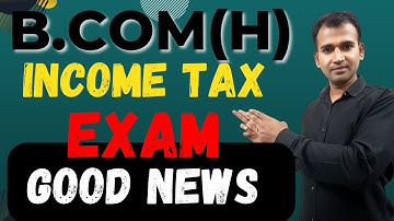 income tax || for b.com class || du || all video will be uploded