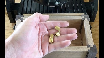 Wedding Box Barrel Hinge Holes