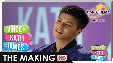 The Making | Ronnie Alonte | 'Vince and Kath and James'