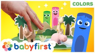 Toddler Learning Video |⭐️COLOR CREW MAGIC - Wild Animals for Kids⭐️| Magical Colors | Babyfirst TV