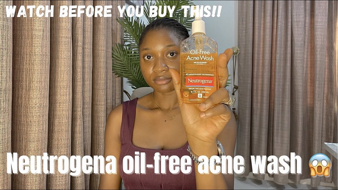 Honest Review|| Neutrogena Oil-Free Acne Wash| Best For Oily \U0026 Acne Prone Skin Not For Dry  Skin.