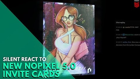 Silent React to New Nopixel 5.0 Invite Cards | Nopixel