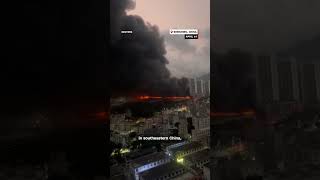 Fire Breaks Out At Chinese Electric Car Facility