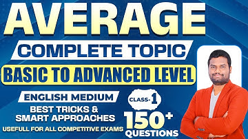 Average Complete Concept & Best Tricks | Basic To Advanced Level Class Useful For All Exams