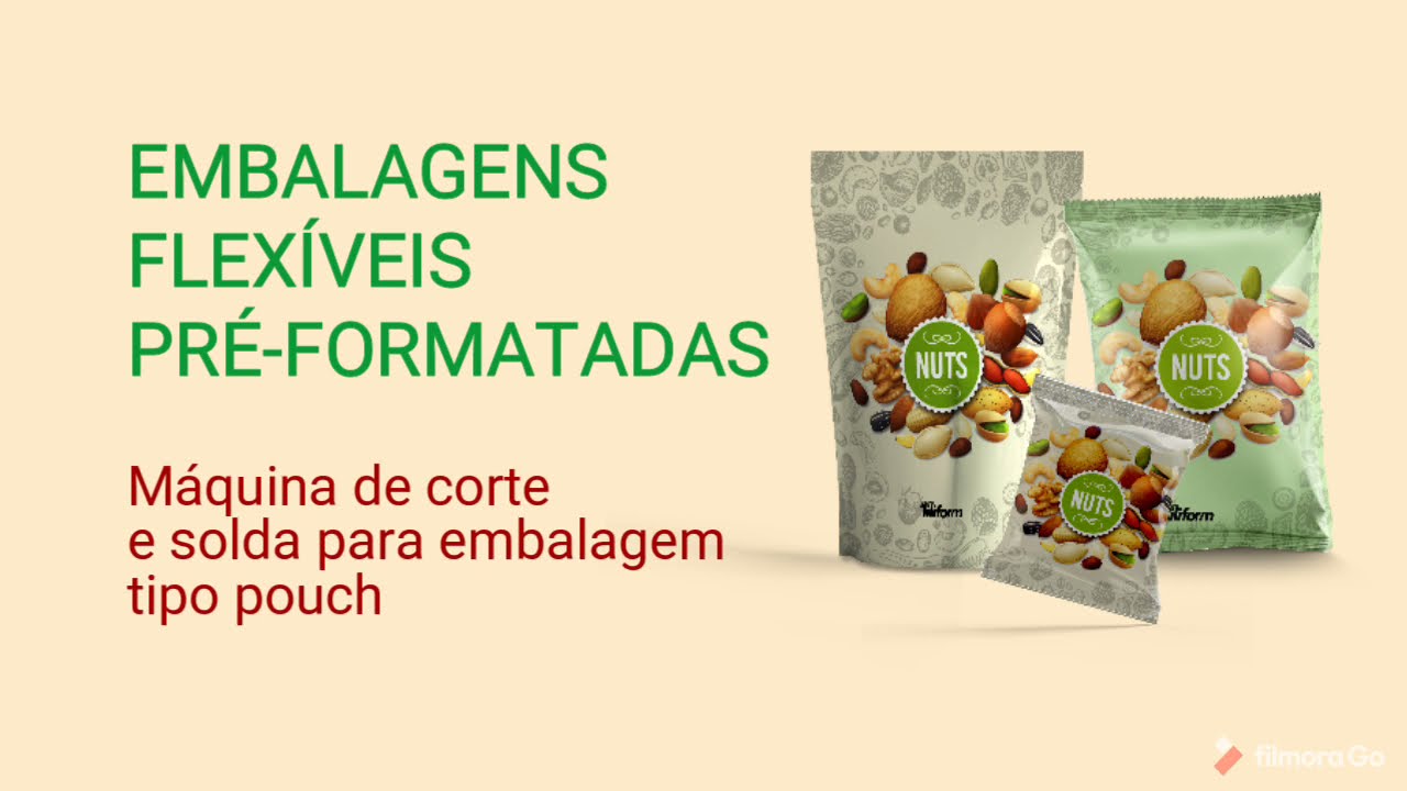 Poucheira para pré-formatação de embalagens tipo pouch - Grupo Tiliform