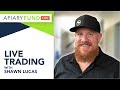 Shawn Lucas Trading the Market Live