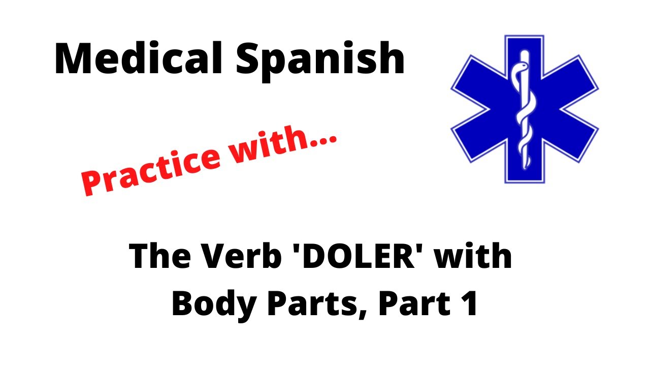 'DOLER', Talking About What Hurts in Spanish, Part 1