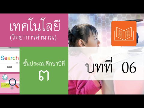 06 วิทยาการคำนวณ ป.3 บทที่ 6 การตรวจสอบข้อผิดพลาดของโปรแกรม