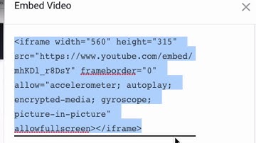 How to embed a video in Gutenberg