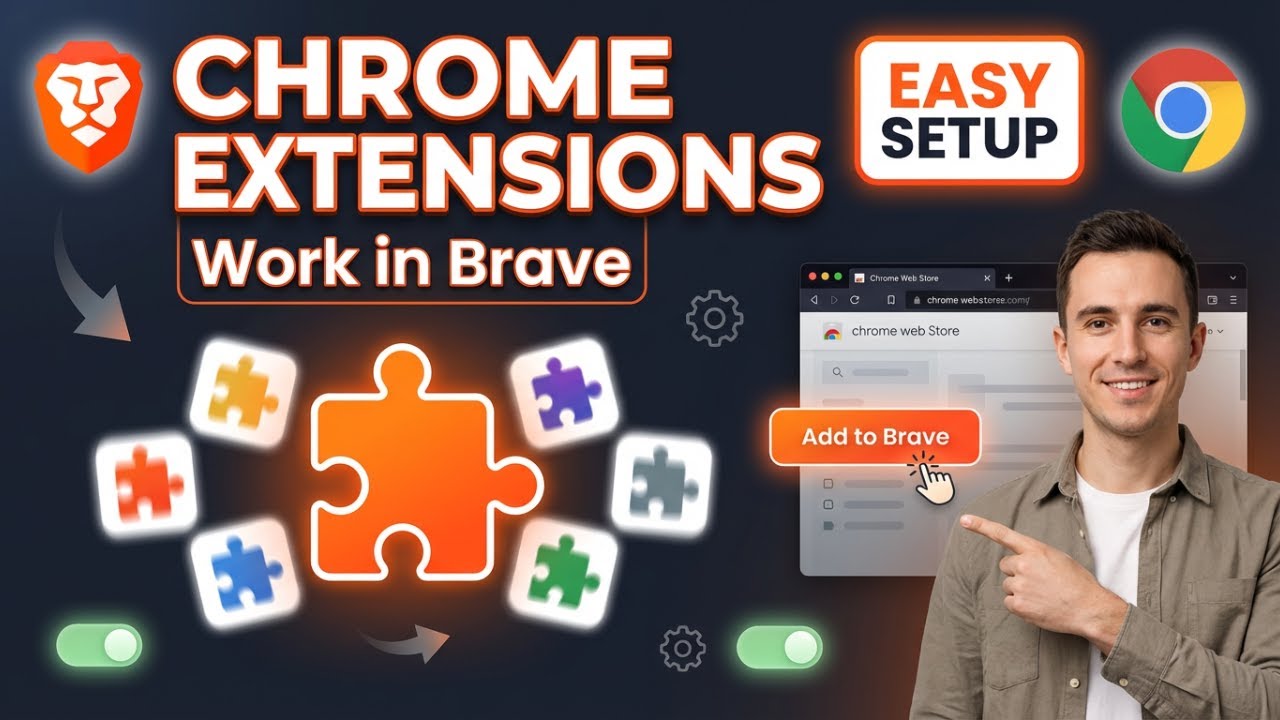 Install Chrome Extensions in Brave Browser | Full Step-by-Step Tutorial ...