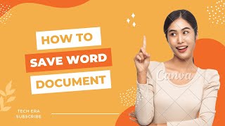 Saving a Word Document - Word 2007