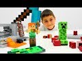 Секреты игры Майнкрафт - Что делает Крипер на Minecraft стройке?