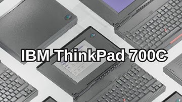 Photo Archive: IBM ThinkPad 700C - The Laptop That Defined the 90s