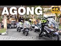 Motorcade KDYMM SPB Raja Permaisuri Agong : Keberangkatan tiba #BMWR1250RT #VOLVOS90