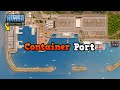 Building a Container Port in Cities: Skylines | No Mods | Sunset Harbor DLC | Ep. 28