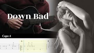 Down Bad - Taylor Swift - Fingerstyle Guitar