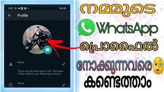 How to check WhatsApp profile visitors |who visited your whatsapp profile |whatsapp profile screenshot 2